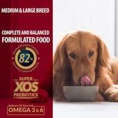 Reflex Plus Orta ve Büyük Irk Kuzu Etli Yetişkin Köpek Maması 3Kg - 4