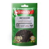 Freshy Beef Sausages Mini Biftekli Sosis Köpek Ödülü 100gr 15li - 1