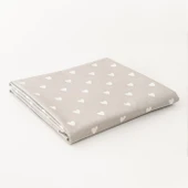 Soley | Mix & Match | Hearts | %100 Pamuk Çift Kişilik Düz Çarşaf - 3