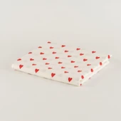 Soley | Mix & Match | Hearts | %100 Pamuk Tek Kişilik Düz Çarşaf - 6