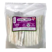 Freshy Dental Twist Sütlü Burgu Çubuk Köpek Ödülü 600gr 100lü - 1