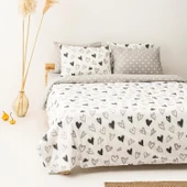 Soley | Mix & Match | Lover | %100 Pamuk Tek Kişilik Nevresim Seti - 1