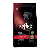 Reflex Plus Orta ve Büyük Irk Kuzu Etli Yetişkin Köpek Maması 3Kg - 1