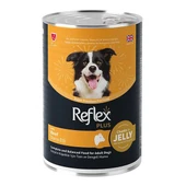 Reflex Plus Jöle İçinde Dana Etli Yetişkin Köpek Konservesi 400gr - 1