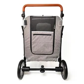 Zampa Stroll Kedi Köpek Puseti Gri 69x81x110cm 55Kg thumbnail 4