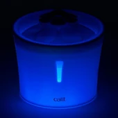 Catit 2.0 Flower Fountain 3 Lt Led Işıklı Otomatik Su Kabı Mavi - 7