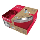 M-Pets Eskimo Çelik Mama ve Su Kabı 2 Litre Red - 2