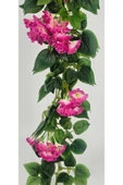 Sarkan begonvil beyazlı pembeli balkon süsü dekor yaz çiçeği 9 dallı thumbnail 2