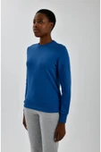 Kadın Sol Göğsü Logo Detaylı Sweatshirt - 14