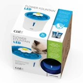 Catit 2.0 Flower Fountain 3 Lt Led Işıklı Otomatik Su Kabı Mavi - 3