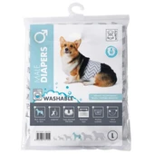 M-Pets Diapers Erkek Köpekler İçin Yıkanabilir Külot Large - 1
