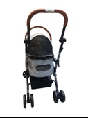 Tommy Evcil Hayvan Arabası 76,5x48x99cm Gri Max 15 Kg - 1