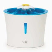 Catit 2.0 Flower Fountain 3 Lt Led Işıklı Otomatik Su Kabı Mavi - 9