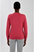 Kadın Sol Göğsü Logo Detaylı Sweatshirt - 11
