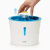 Catit 2.0 Flower Fountain 3 Lt Led Işıklı Otomatik Su Kabı Mavi - 10