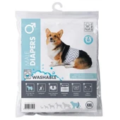 M-Pets Diapers Erkek Köpekler İçin Yıkanabilir Külot XXL - 1