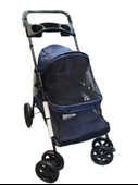 Tommy Evcil Hayvan Arabası 74,5x46,5x97,5cm Lacivert Max 15kg - 1