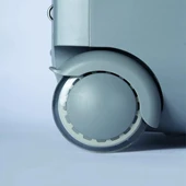 M-Pets Trolley Tekerlekli Taşıma Çantası Fanlı Beyaz - 6