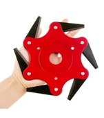 Yan Tırpan + Toprak Çapalama Aparatı + Altıgen Bıçak (2 Adet Çapa) thumbnail 2