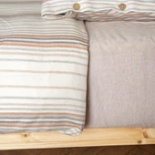 Soley | Felix | İpliği Boyalı Tek Kişilik Nevresim Takımı - 4