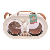 M-Pets Sixties Radio Taşıma Çantası Beyaz - 1