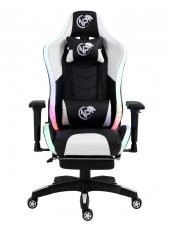 NPO GC3001BW Masajlı,RGB,4D Kolçaklı,Ayak Destekli Oyuncu Koltuğu - 1