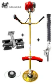 Yan Tırpan + Çit Kesme + Paletli Çapa Aparatı - 1