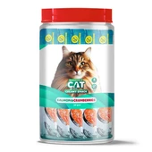 Eurogold Somon Balığı ve Kızılcık Sıvı Kedi Ödülü 15gr 30lu - 1