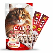 Eurogold Dana ve Tavuklu Sıvı Kedi Ödülü 15gr 5li - 1