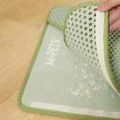 M-Pets Duplex Elekli Kedi Kumu Paspası Yeşil 45x65Cm thumbnail 5