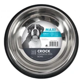 M-Pets Crock Çelik Mama ve Su Kabı Maxi 3620ml - 1