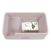 M-Pets Terra Cat Walk Açık Kedi Tuvaleti Desert Sand - 1