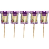 Derma Naturel Palmiye Örme Sopalı Banyo Sırt Lifi (8*24CM) MS-09 (5 Li Set) - 1
