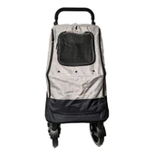 Zampa Alonso Kedi Köpek Puseti Gri 60x97x111cm 30Kg thumbnail 4