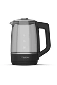 Xenon Smart Akıllı Cam Kettle 1.7 lt Wi-Fi 2200 W App Kontrol Sesli Asistan Desteği Cam Su Isıtıcı Siyah X7103 - 1