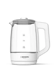 Xenon Smart Akıllı Cam Kettle 1.7 lt Wi-Fi 2200 W App Kontrol Sesli Asistan Desteği Cam Su Isıtıcı Beyaz X7103 - 1