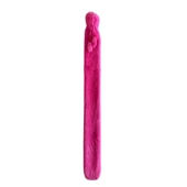SICAK SU TORBASI 2 ADET,BOYUN VE OMUZ ICIN  UZUN PELUŞ PEMBE PONPONLU 2LT TERMOFOR 75x13CM - 5