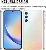 Samsung Galaxy M34 Uyumlu Darbe Önleyici Sararmaya Dayanıklı Airbag Korumalı Ultra Slim TPU Şeffaf Silikon Kılıf - 2