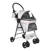 Zampa Perez Kedi Köpek Puseti Gri 42x62x89cm - 1