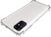 Samsung Galaxy M51 Uyumlu Darbe Önleyici Sararmaya Dayanıklı Airbag Korumalı Ultra Slim TPU Şeffaf Silikon Kılıf - 4