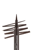 FLORMAR Mat Likit Kalem Eyeliner (KAHVE) - Midnight Matte Eyeliner - 002 Brown - 8690604641659 - 3
