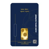 AgaKulche 5 gr 995 24 Ayar AMR Külçe Altın - 2