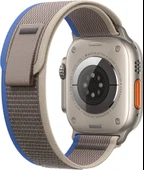 Apple Watch Ultra GPS + Cellular 49mm Titanyum Kasa ve Mavi-Gri-Trail Akıllı Saat Teşhir - 3