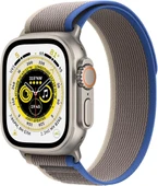 Apple Watch Ultra GPS + Cellular 49mm Titanyum Kasa ve Mavi-Gri-Trail Akıllı Saat Teşhir - 2