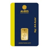 AgaKulche 5 gr 995 24 Ayar AMR Külçe Altın - 1