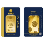 AgaKulche 100 gr 995 24 Ayar AMR Külçe Altın - 3