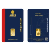 AgaKulche 2,5 gr 995 24 Ayar AMR Külçe Altın thumbnail 3