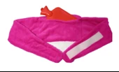 SICAK SU TORBASI 2 ADET,BEL VE OMUZ ICIN KUSAK SEKLINDE PELUŞ PEMBE TERMOFOR 1500ML 160x22CM thumbnail 5