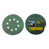 Nikon 52036 Kırılmaz Yeşil Cırt Zımpara 125X80 Kum 8 Delikli - 10