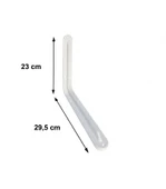 Avmdepo  Raf Altı 10x12 mm Beyaz - 6